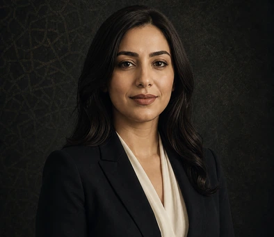 Portrait anonymisé de Salma L., Avocate collaboratrice